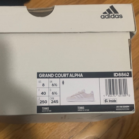 Adidas Women’s Grand Court Alpha Shoes - Picture 10 of 10
